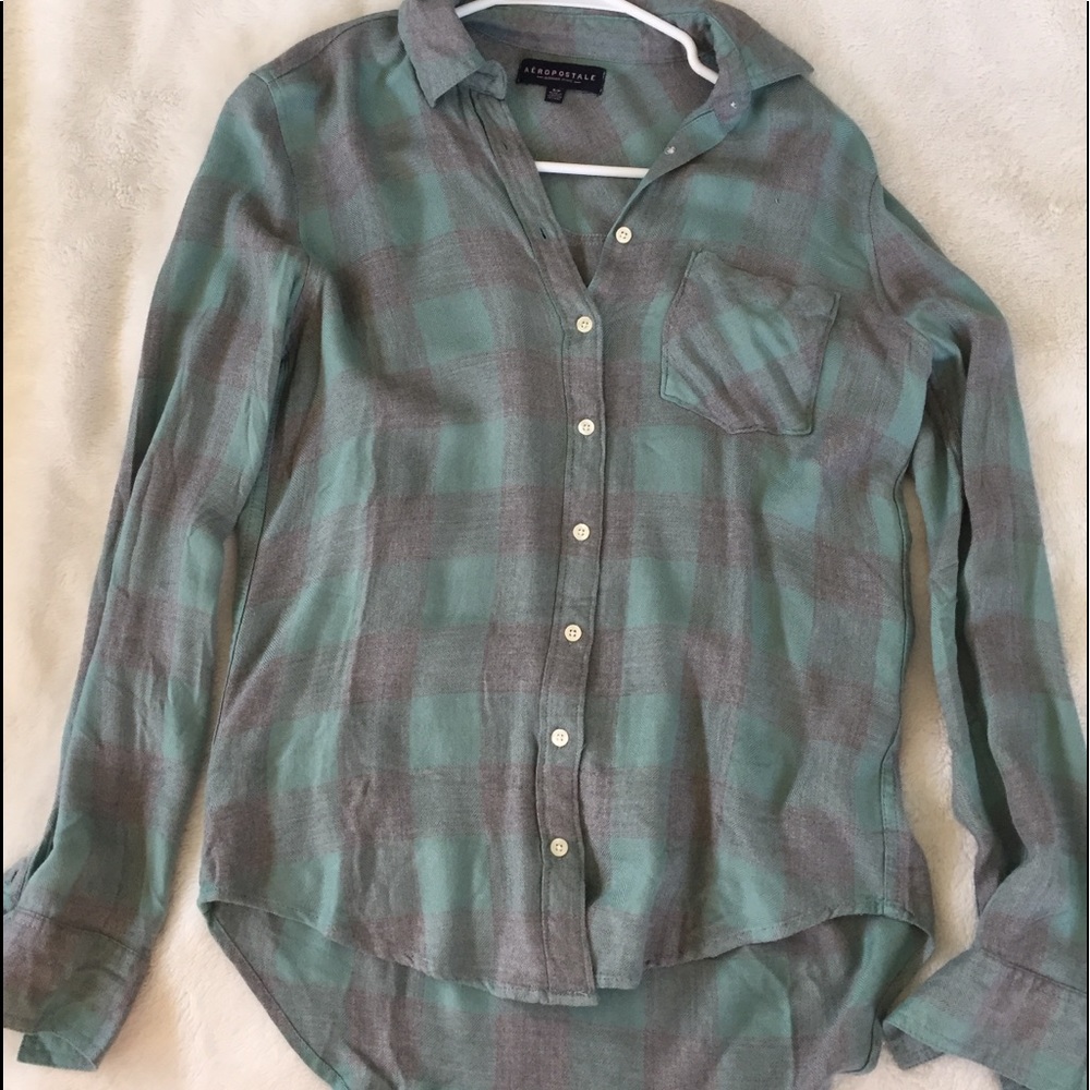 Plaid long sleeve